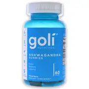 Goli Ashwagandha Gummies - Mixed Berry by Goli for Unisex - 60 Count Dietary Supplement