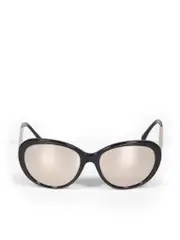 Black Round Mirror Lenses Sunglasses