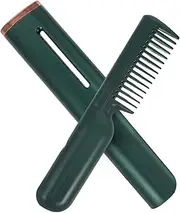 Gogogmee Straightener Brush Comb for Quick Styling Frizz Straight Hair for Home Use USB Rechargeable