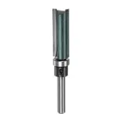 Pattern Flush Trim Router Bit 1-1/2" Cutting Length for Trimming, Dark Green