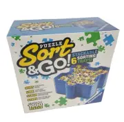 Ravensburger Sort & Go Jigsaw Puzzle Stackable Sorting Trays 6 Trays BRAND NEW