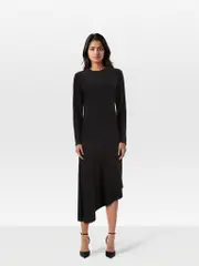 Max Mara Leisure Gelly Asymmetric Midi Dress