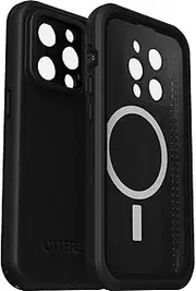 OTTERBOX iPhone 14 Pro Frē Series Case for MagSafe, Black 77-90172