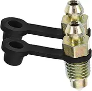 VINTORKY Brake Bleeder Screws for Motorcycle M10 Car Brake Bleeder Cap Grease Fitting Caps Essential for System