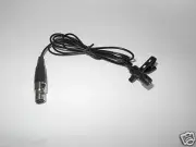 Real photos Lavalier Lapel Tie-clip Microphone for Shure Wireless Mini 4 PIN XLR