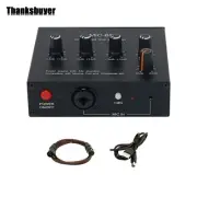MIC-60 Balanced Mic Preamp Built-in 48V Phantom Power Supply Dynamic Mic Amp