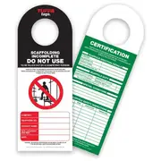 Titan Scaffolding Tags (packs of 100)