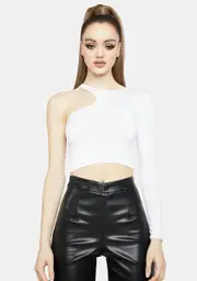 Angel Don't Blame Me Asymmetrical Top