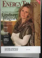 LINDSAY WAGNER BIONIC WOMAN ENERGY TIMES MAGAZINE MARCH 2014 NO LABEL