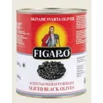 FIGARO 裴加羅 黑橄欖片 黑橄欖切片 3KG