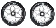 Envy Pro Scooter Wheels - DIAMOND WHEELS 110mm - SILVER (SET OF 2)