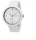 NEW WOMEN RIP CURL A2704G THE FUTURIST ACETATE WHITE WRIST WATCH ANALOG DISPLAY