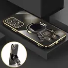 Astronaut Stand Soft Case Cover For Samsung S24 S23 S22 Ultra S21 FE A52 A53 A54