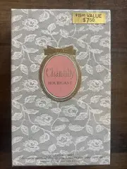 NEW Vintage Chantilly Houbigant- Solid Perfume Compact + Concentrate + Spray