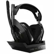ASTRO Gaming A50 Wireless Gaming Headset Gen 4 Base Station for Xbox PC - Bl