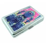 Dog Ruler Snowball Em1 Silver Metal Cigarette Case RFID Protection Wallet