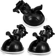 3pcs Recorder Screw Head Cellphone Stand Camera for Car Camera Stand Phone Holder for Car Cup Holder Cell Phone Stand Car Accesories Camera Tripod Phone Car Mount Black Plastic