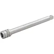 Draper 1/4" Drive Polished Chrome Wobble Socket Extension Bar 100mm