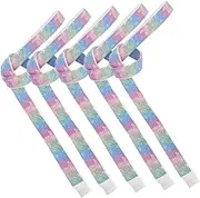 YARNOW Non Slip Racket Grip Tape Sweat Badminton Tennis Handle Wraps Shock Absorbing Overgrip for Enhanced Control for Sports Enthusiasts Starlight