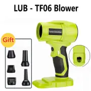 350W Cordless Jobsite Leaf Blower For Ryobi 18V Violent Blower Turbo Jet Fan