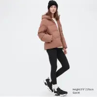 在飛比找蝦皮購物優惠-Uniqlo 無縫連帽羽絨外套