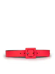 Hot Pink Patent Belt