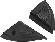 Zohisin 2pcs Car Door Pillar Tweeter Cover Trim Speaker Panel Replacement Elevates Interior of Vios Yaris 2014 Plus with ABS Material Unique Design and Fitment