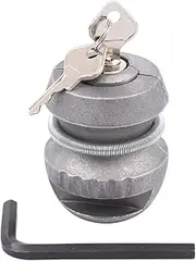 NC Universal Hitchlock Trailer Anti-Theft Trailer Hitch Coupling Lock Tow Ball Lock Caravan Lock