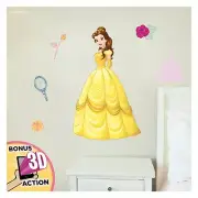 Disney Princess "Belle" From Beauty and the Beast Augmented Reality Wall Decal