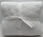 Pottery Barn Cocoon Voile FULL / QUEEN Quilt ~ White