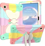 Butterfly Wings Case for Samsung Galaxy Tab A9+ 11" 2023 Kids Stand Pink Cute