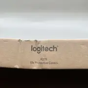 Logitech Protective Covers for K270 Keyboard, Clear case with 10