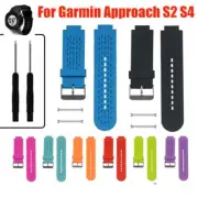 Bracelet For Garmin APPROACH S2/S4 Watch Replacement Strap With Pins & Tools