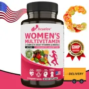 Multivitamin Capsules - Women - Supports Immune Health, Boosts Metabolism