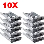 10Pcs 3.5" Hard Drive Tray Caddy G302D 0X968D R720 R710 R520 R510 R420 R410