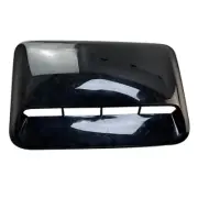 Air Flow Vent Cover Car SUV Intake Hood Scoop Bonnet Decoration Black Accessory