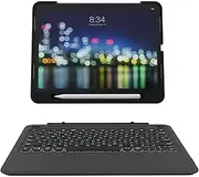 [ZAGG] Slim Book Go Wireless Keyboard Folio Case for Apple iPad Pro 11-inch (2018 Version) - Black