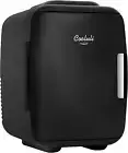 Cooluli Mini Fridge for Bedroom - Car, Office Desk & Dorm Room - Portable 4L/6