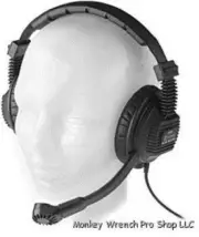 Pro Intercom DMH220 Double Muff HeadSet with Dynamic Mic