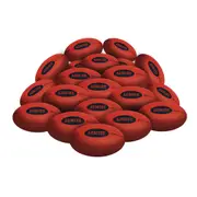 STRADIA "ADMIRE" Size 3, 4, 5 Aussie Rules Ball – Natural & Synthetic Rubber – Pack of 20 with FREE Mesh Storage Bag