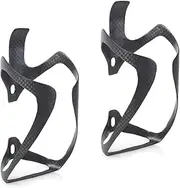 ThinkTop Ultra-Light Full Carbon Fiber Bicycle Bike Drink Water Bottle Cage Holder Brackets for Road Bike MTB Cycling (2 Pieces Matt Black for Style C)