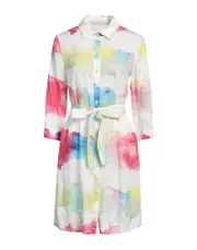 [120 LINO] 120% LINO Mini dresses - Item 15443820