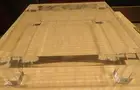 Clear Lucite FOOTED Cutting Board/Cheese Board