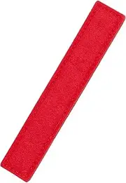 PH PandaHall Red Felt Base Shaper, 1pc 18x3.2cm/7x1.2 Rectangle Purse Bottom Shape Saver Bag Liner Board Insert for Wallet on Chain Leather Purse Handbag Crossbody Cosmetic Travel Bag, 5mm Thick