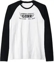 [Marvel] Thor: Love and Thunder Gorr Text Panel Logo Raglan Baseball Tee