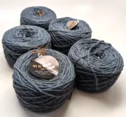 5 Matched Double Cakes of 100% Cashmere Noro DK 8L Gray equals 10 reg. skeins SM