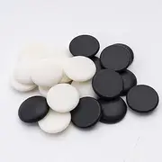 SongYun Single Convex Melamine Go Game Stone Set 361pcs with Stone Bag and Go Board, 2 Players Board Game