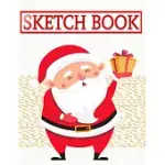 SKETCHBOOK FOR IDEAS ANNUAL CHRISTMAS GIFT: LARGE BLANK UNRULED SKETCH BOOK USE AS A JOURNAL SKETCHBOOK DIARY OR GIFT FOR MEN WOMEN BOYS OR GIRLS - WA