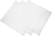 Gatuida 3pcs Expandable Plastic Envelopes with Hook and Loop Closure Durable Document Organizers for Office and Scrapbook Paper Storage
