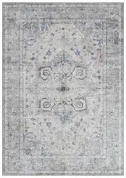 Novaro Alexander Soft Stylish & Machine Washable in Blue Rug